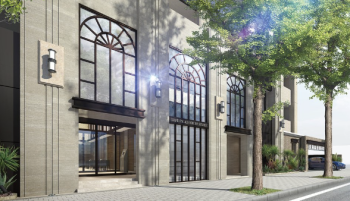 グランドパレス小倉砂津　エントエランスアプローチ完成予想図