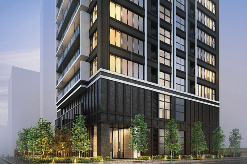 ファイル:ジオタワー堺筋本町 エントエランスアプローチ完成予想図.png