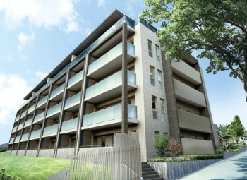 ドレッセあざみ野グランコート　外観完成予想図1