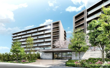 ハイムスイート朝霞　外観完成予想CG1