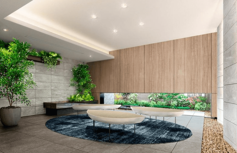 ファイル:バウス金町 ラウンジ完成予想図.png