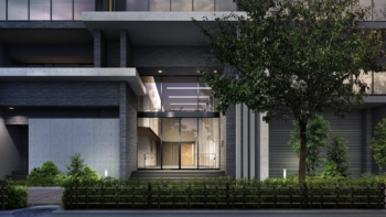 パークスクエア日暮里　エントエランスアプローチ完成予想図