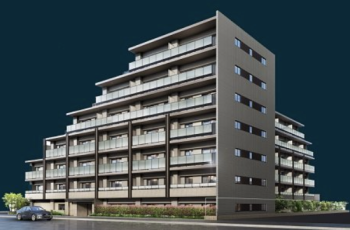 プレシス浦和美園　外観完成予想CG1