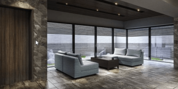 サンパーク中津駅北レジデンス　エントエランスホール完成予想図