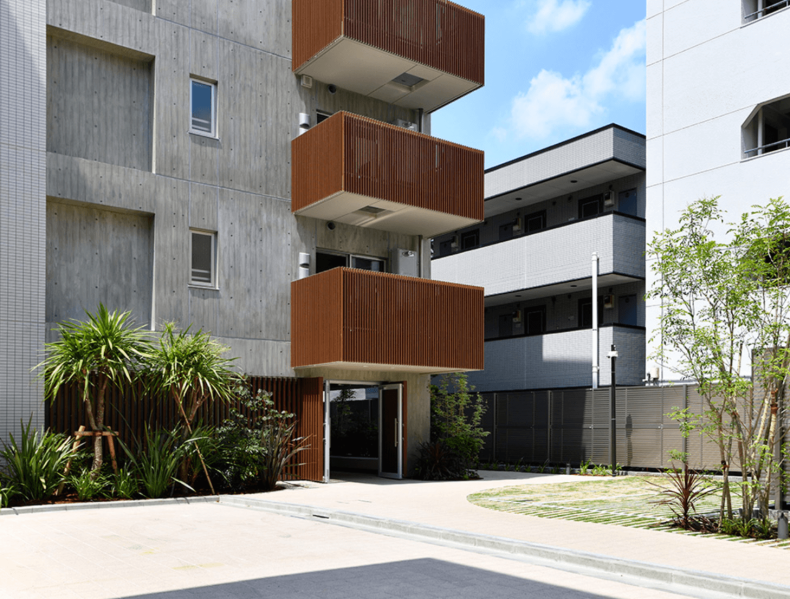 ファイル:ウィルレーナ東十条 エントランスアプローチ.png