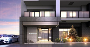 クレアホームズひばりが丘駅前　エントエランスアプローチ完成予想図