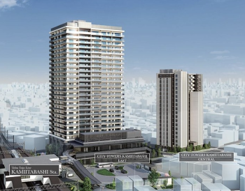 シティタワーズ上板橋イースト セントラル　外観完成予想図