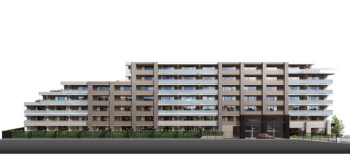 パークホームズ新百合ヶ丘 山手の杜　外観完成予想図