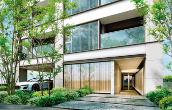 ピアース用賀　エントエランスアプローチ完成予想図