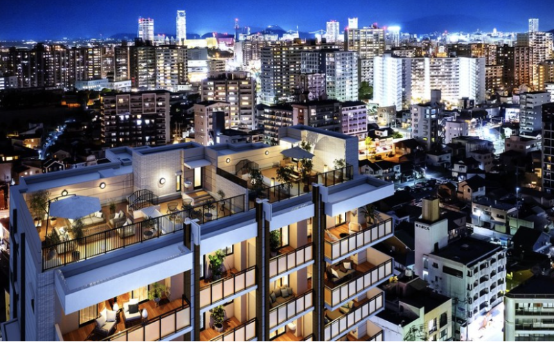 ファイル:リヴィエール南小倉駅前パークシティ 外観完成予想図1.png