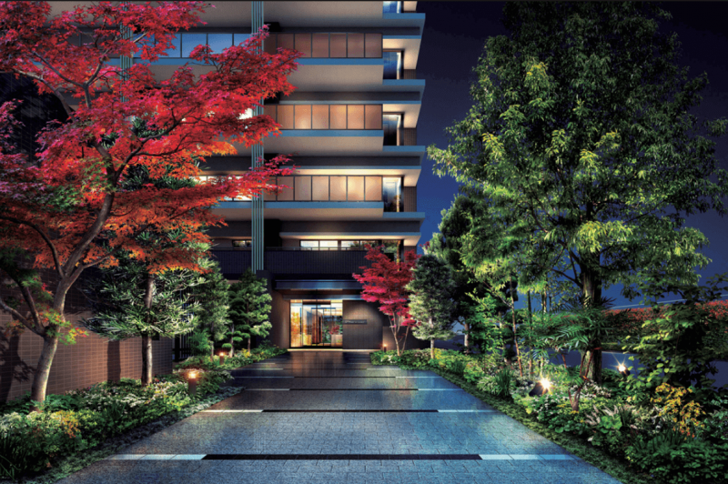 ファイル:MEGA CITY TOWERS （メガシティタワーズ）エントランスアプローチ完成予想CG.png