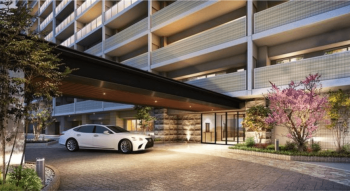 アーバンパレス都府楼前駅　エントエランスアプローチ完成予想図