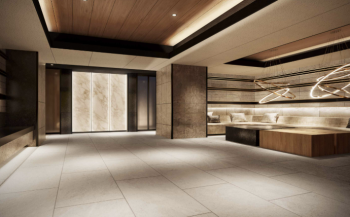 グランクレア名古屋庄内通　エントエランスホール完成予想図