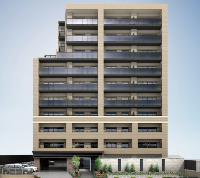 ファイル:サンメゾン瑞穂桜山 外観完成予想図.png