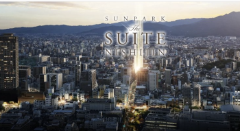 ザ・サンパーク西新　周辺写真CG合成