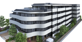 パークホームズ駒沢二丁目　外観完成予想CG