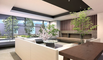 プレミスト豊中少路　ラウンジ完成予想図