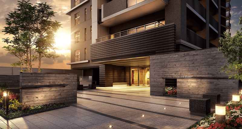 ファイル:レ・ジェイド西明石 エントランスアプローチ完成予想CG.png