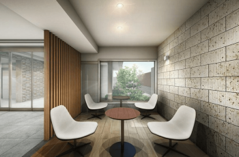 ヴェルディ三原駅東　ラウンジ完成予想図