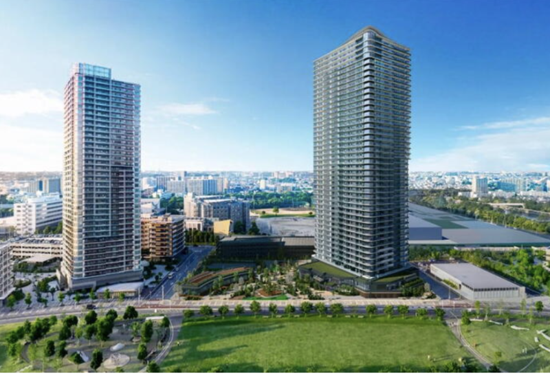 ファイル:幕張ベイパーク ブルームテラスタワー 街区完成予想CG.png