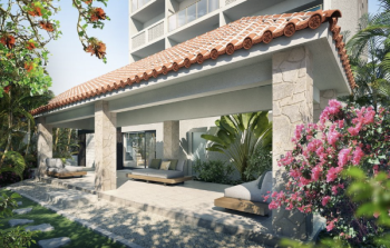 那覇壺屋やちむん通り新築マンションプロジェクト　テラス完成予想図