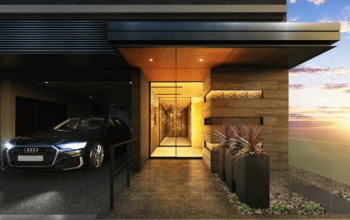 オープンレジデンシア大濠公園　エントエランスアプローチ完成予想図