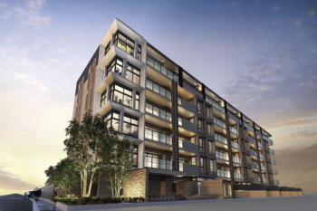 クレアホームズ道後西 ザ・レジデンス　外観完成予想図