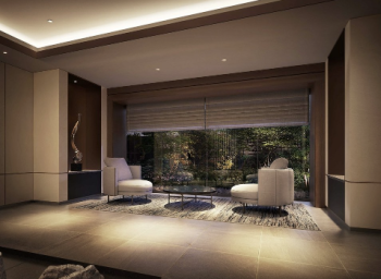 グランドメゾン苦楽園ザ・ハウス　エントエランスホール完成予想図