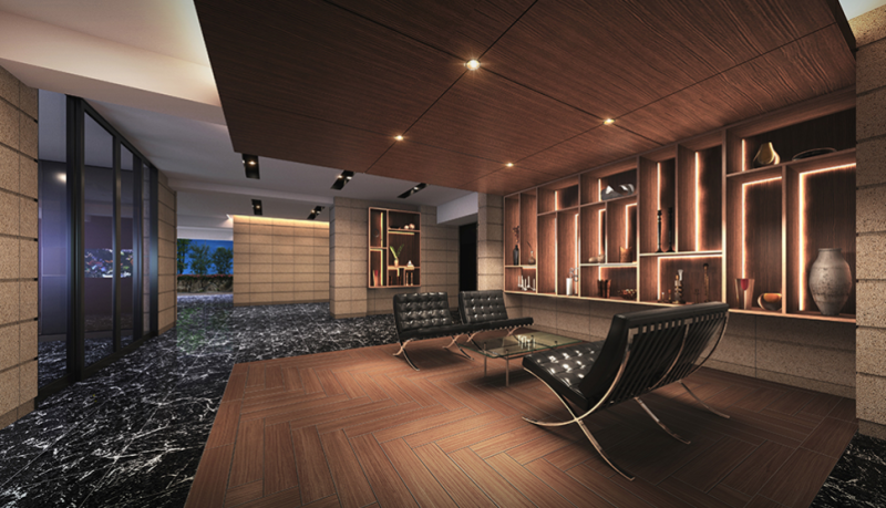 ファイル:グランフォーレ千早プレミア エントランス ラウンジ完成予想CG.png