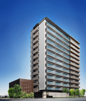 シャリエ野洲アクアガーデン　外観完成予想図