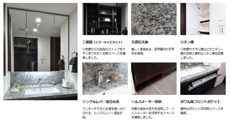 ファイル:プレシス東京 湊 THE RESIDENCE洗面室.JPG