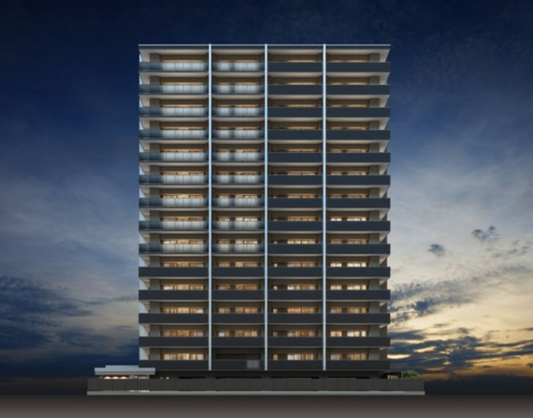 ファイル:アルファガレリア本町通 外観完成予想図（立面）.png