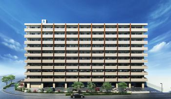 アルファスマート国立劇場前　外観完成予想図