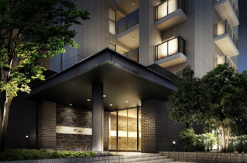 ジオ川西多田 パークサイト　エントランスアプローチ完成予想図