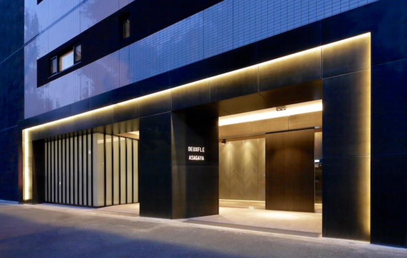 ファイル:デュフレ阿佐ヶ谷 エントランスアプローチ.png