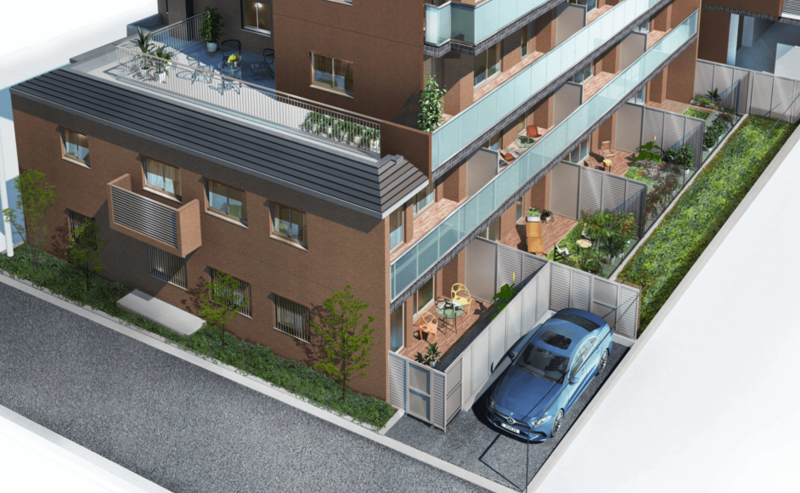 ファイル:パラドール太秦天神川 華苑＜KAON＞ 外観完成予想CG 2.png