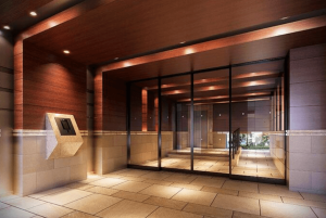 プレディア皆実町レジデンス　エントランスホール完成予想図