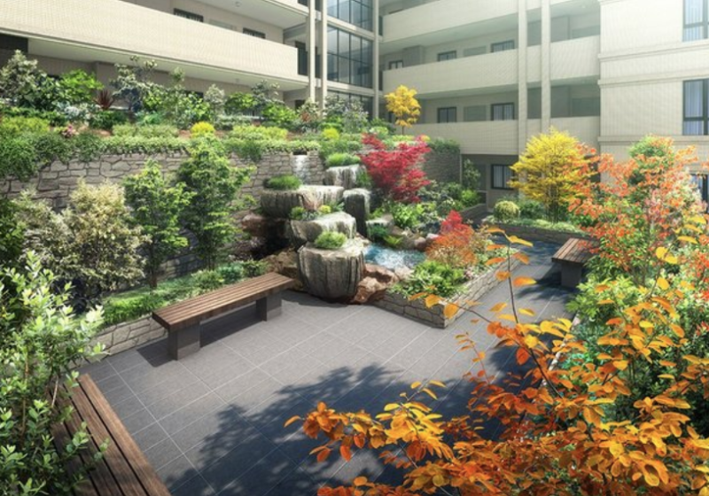 ファイル:ヴェレーナグラン東戸塚 ルーフガーデン完成予想図.png