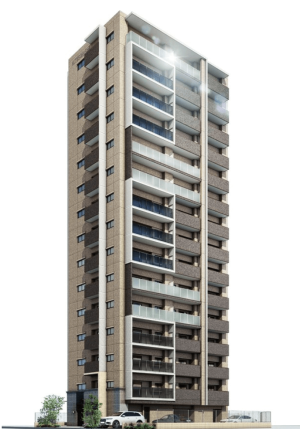 アクタス大橋グランネクスト　外観完成予想図