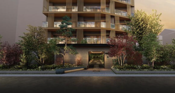 イニシア武蔵小杉御殿町　エントエランスアプローチ完成予想図