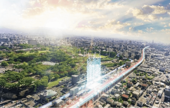 オーヴィジョン上熊本II　周辺写真CG合成