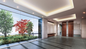 ガーデンテラス大泉学園　エントランスラウンジ完成予想CG