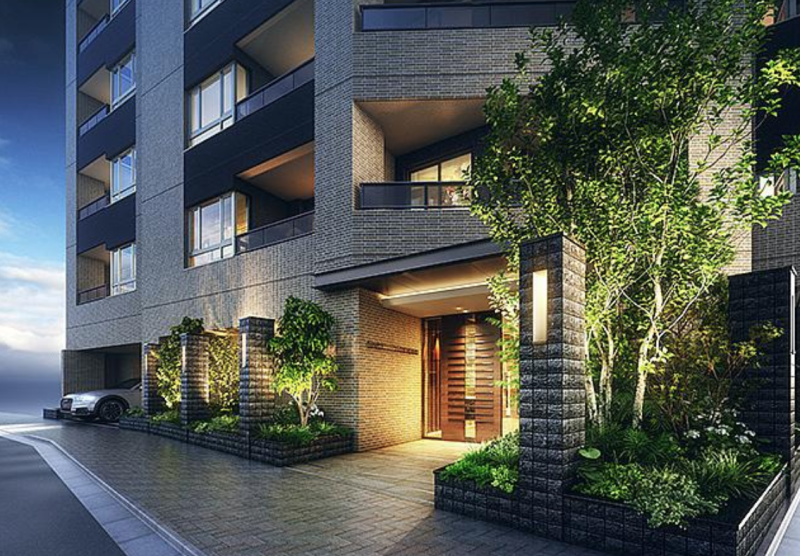 ファイル:クリオ横濱東白楽 エントランスアプローチ完成予想CG.png