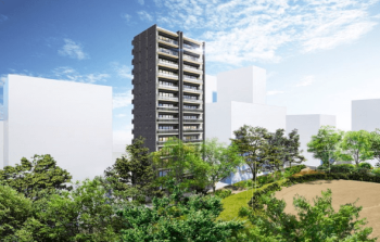 デュオヒルズ伏見　外観完成予想図