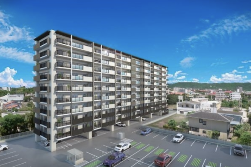 ファイル:プレサンスロジェ名護為又ヴォール 外観完成予想CG.png