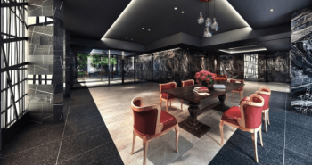 レーベン川西TIEAK RESIDENCE　エントランスホール完成予想図