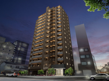 ロイヤルガーデンはりまや通り　　外観完成予想図