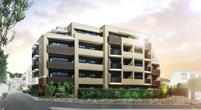 ファイル:ワコーレ六甲 楠丘町 外観完成予想図1.png