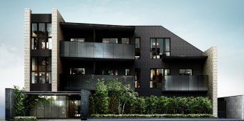 オープンレジデンシア上原　外観完成予想CG