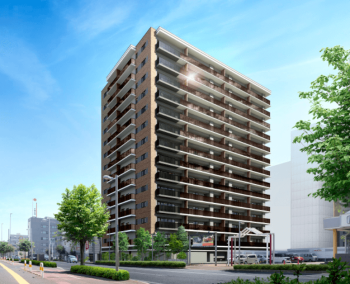 クリオ レジダンス新札幌駅前　外観完成予想図